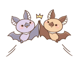 Small bats!! 2 sticker #9946452