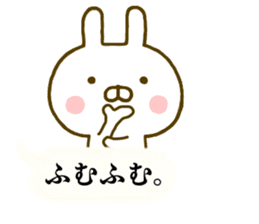 Rabbit Usahina Balloon sticker #9946659