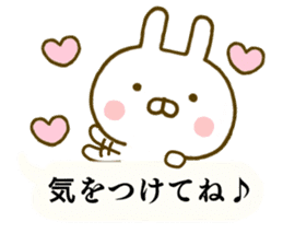 Rabbit Usahina Balloon sticker #9946677