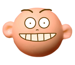 Big face only  3D sticker sticker #9947209