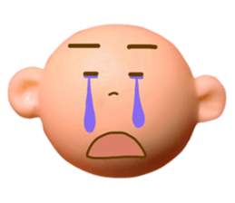 Big face only  3D sticker sticker #9947232