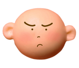 Big face only  3D sticker sticker #9947233