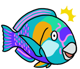 Creatures of the coral reef 2 sticker #9947763