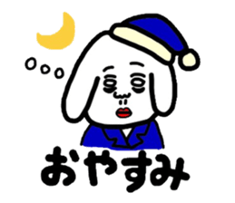 Creepy dog "Funta" vol.3 sticker #9947851