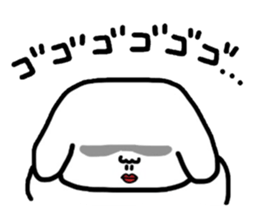 Creepy dog "Funta" vol.3 sticker #9947880