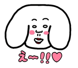 Creepy dog "Funta" vol.3 sticker #9947885