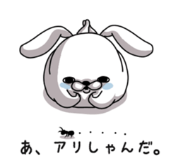 Brother of the good friend rabbit 2 sticker #9948063