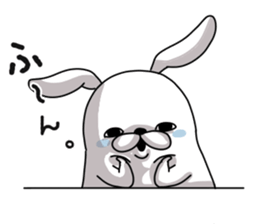 Brother of the good friend rabbit 2 sticker #9948078