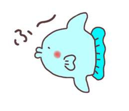 cute mystery fish sticker #9948158