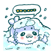 Ukiuki Azarashi sticker #9948460