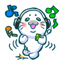 Ukiuki Azarashi sticker #9948463