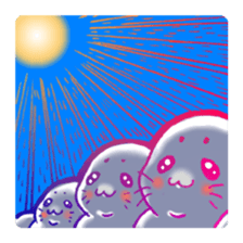 Ukiuki Azarashi sticker #9948464