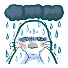 Ukiuki Azarashi sticker #9948474