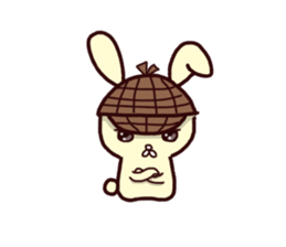 Detective of the rabbit sticker #9948888