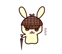Detective of the rabbit sticker #9948893