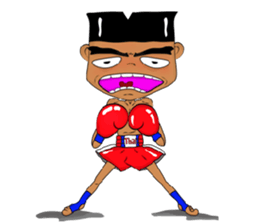 MuayThai Jay Sor. Namdang sticker #9949178