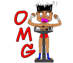 MuayThai Jay Sor. Namdang sticker #9949183