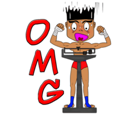 MuayThai Jay Sor. Namdang sticker #9949183