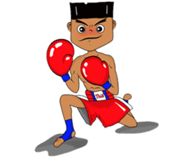 MuayThai Jay Sor. Namdang sticker #9949186
