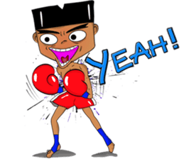 MuayThai Jay Sor. Namdang sticker #9949188
