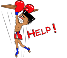 MuayThai Jay Sor. Namdang sticker #9949195