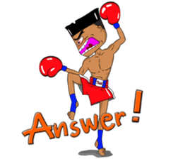 MuayThai Jay Sor. Namdang sticker #9949196