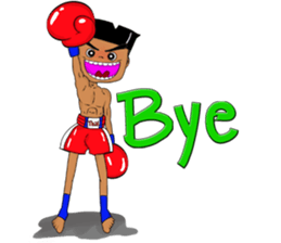 MuayThai Jay Sor. Namdang sticker #9949197