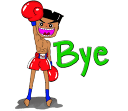 MuayThai Jay Sor. Namdang sticker #9949197