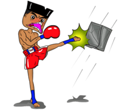 MuayThai Jay Sor. Namdang sticker #9949207