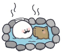 I love mustache!3(There is no letter) sticker #9949626