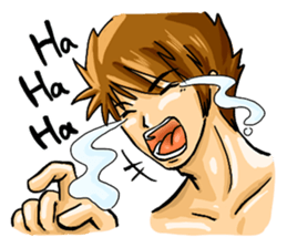 Strongman with friends:play again sticker #9949689