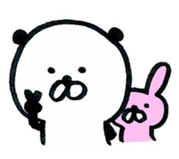 Panda daily relatively 2 sticker #9950055