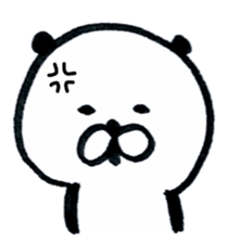 Panda daily relatively 2 sticker #9950058