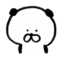 Panda daily relatively 2 sticker #9950059