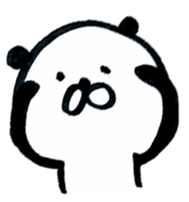 Panda daily relatively 2 sticker #9950062