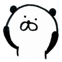 Panda daily relatively 2 sticker #9950067