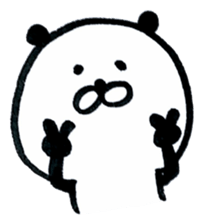 Panda daily relatively 2 sticker #9950068