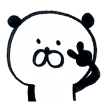 Panda daily relatively 2 sticker #9950080