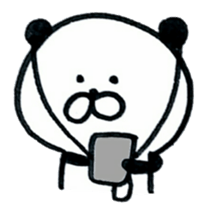 Panda daily relatively 2 sticker #9950084