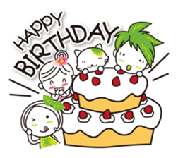 Machakichi Kyoto Uji born Matcha sticker #9950930