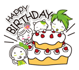 Machakichi Kyoto Uji born Matcha sticker #9950930