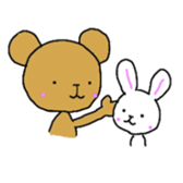 usako to tamani kumatan sticker #9951040