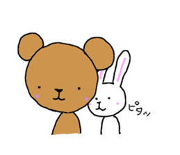 usako to tamani kumatan sticker #9951044