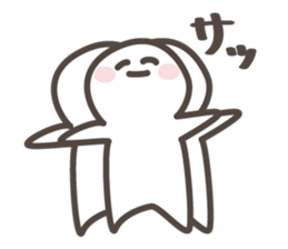 its' a White fairy sticker #9951193