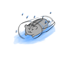 Gray Mouse sticker #9951343