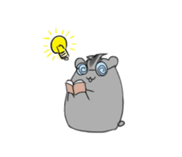 Gray Mouse sticker #9951347