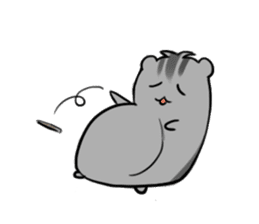Gray Mouse sticker #9951349