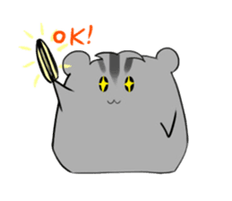 Gray Mouse sticker #9951350