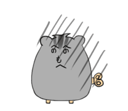 Gray Mouse sticker #9951354