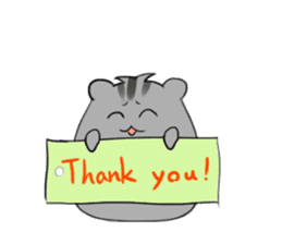 Gray Mouse sticker #9951358